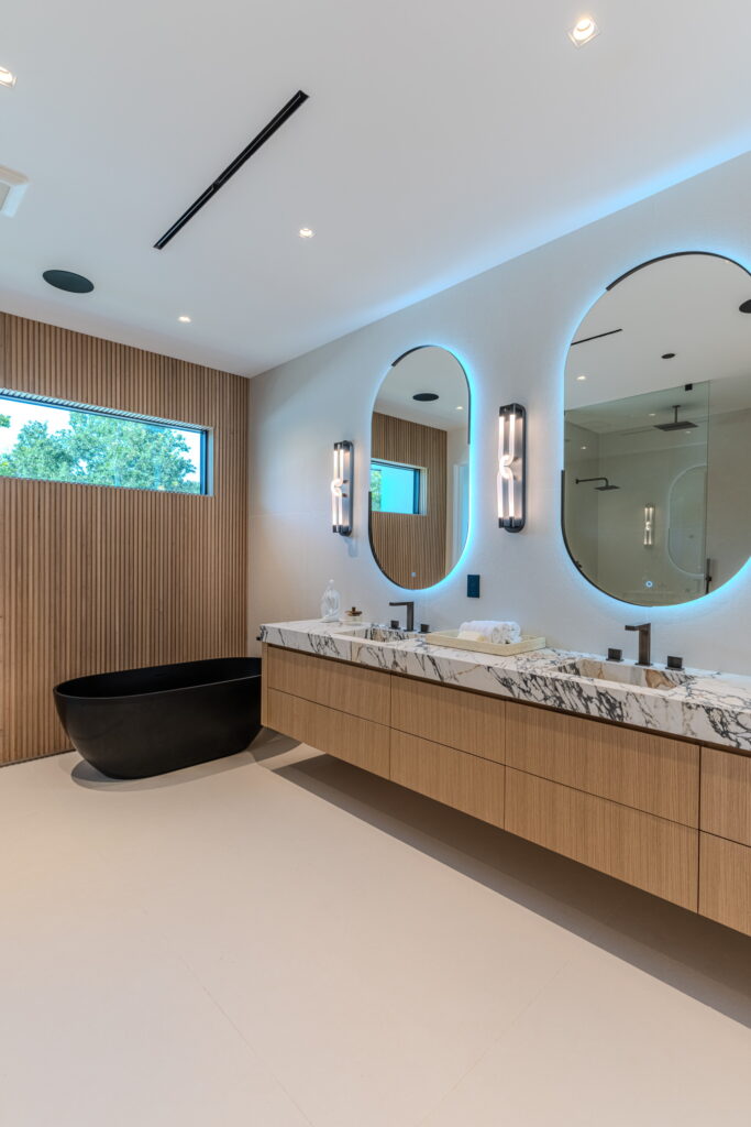 bathroom remodel by Prada Builders